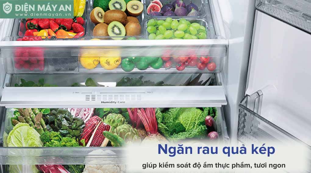 Tủ lạnh Panasonic Inverter 550 lít Multi Door NR-DZ601YGKV